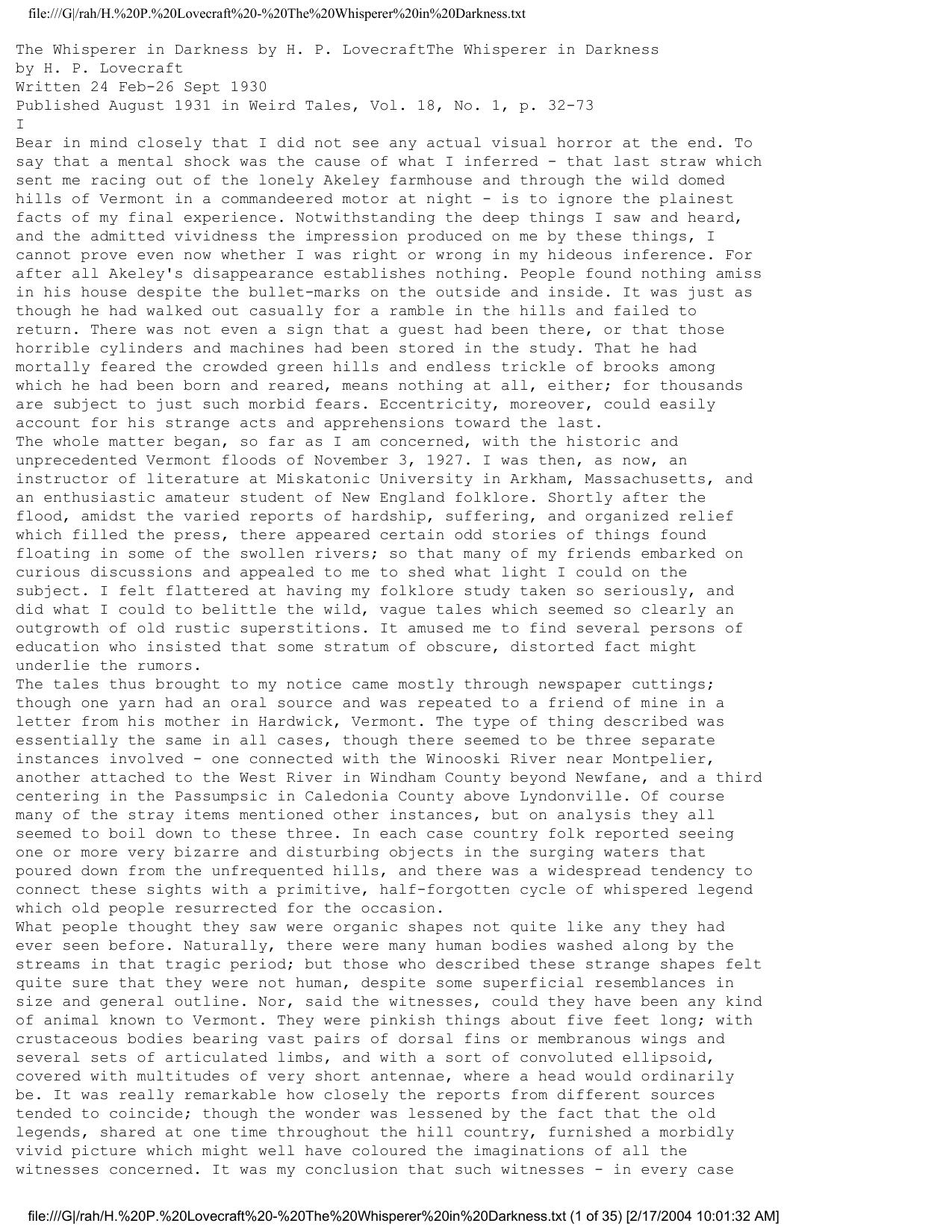 file:///G|/rah/H.%20P.%20Lovecraft%20-%20The%20Whisperer%20in%20Darkness.txt