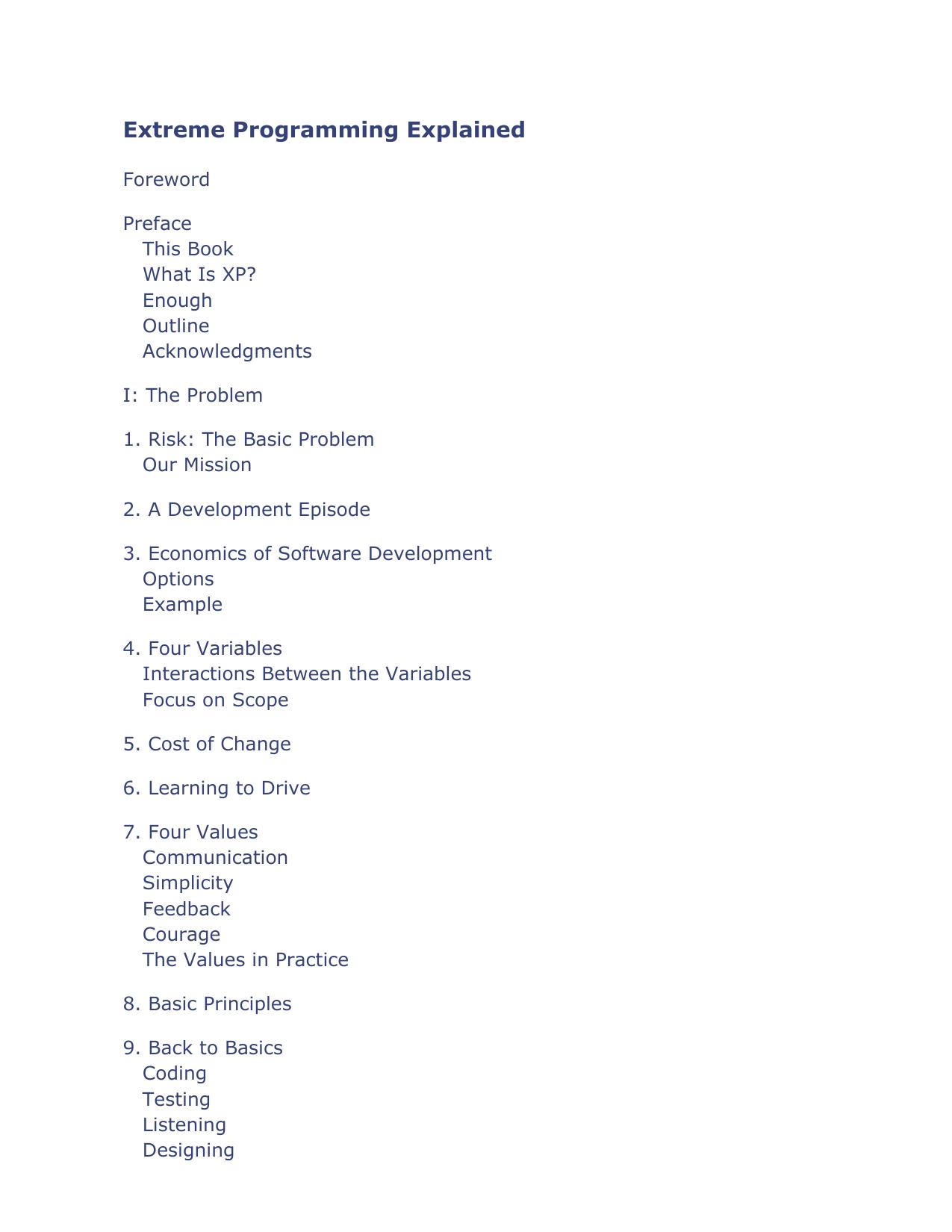 Extreme Programming Explained