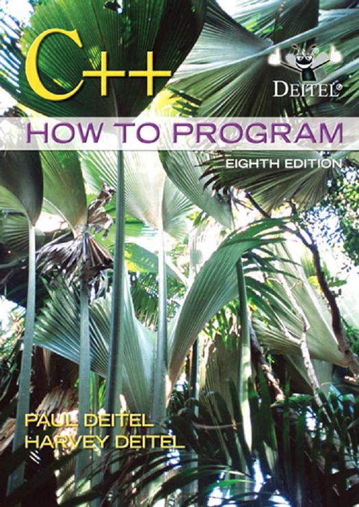 C++ How to Program 8th Edition