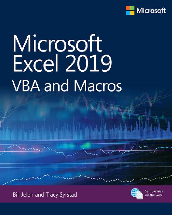 Microsoft Excel 2019 VBA and Macros (Business Skills)